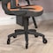 Flash Furniture Orange LeatherSoft Gaming Chair - Skate Wheels CH-00095-OR-RLB-GG - alternate 3